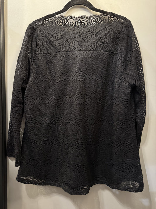 Top Long Sleeve By Adiva  Size: 1x