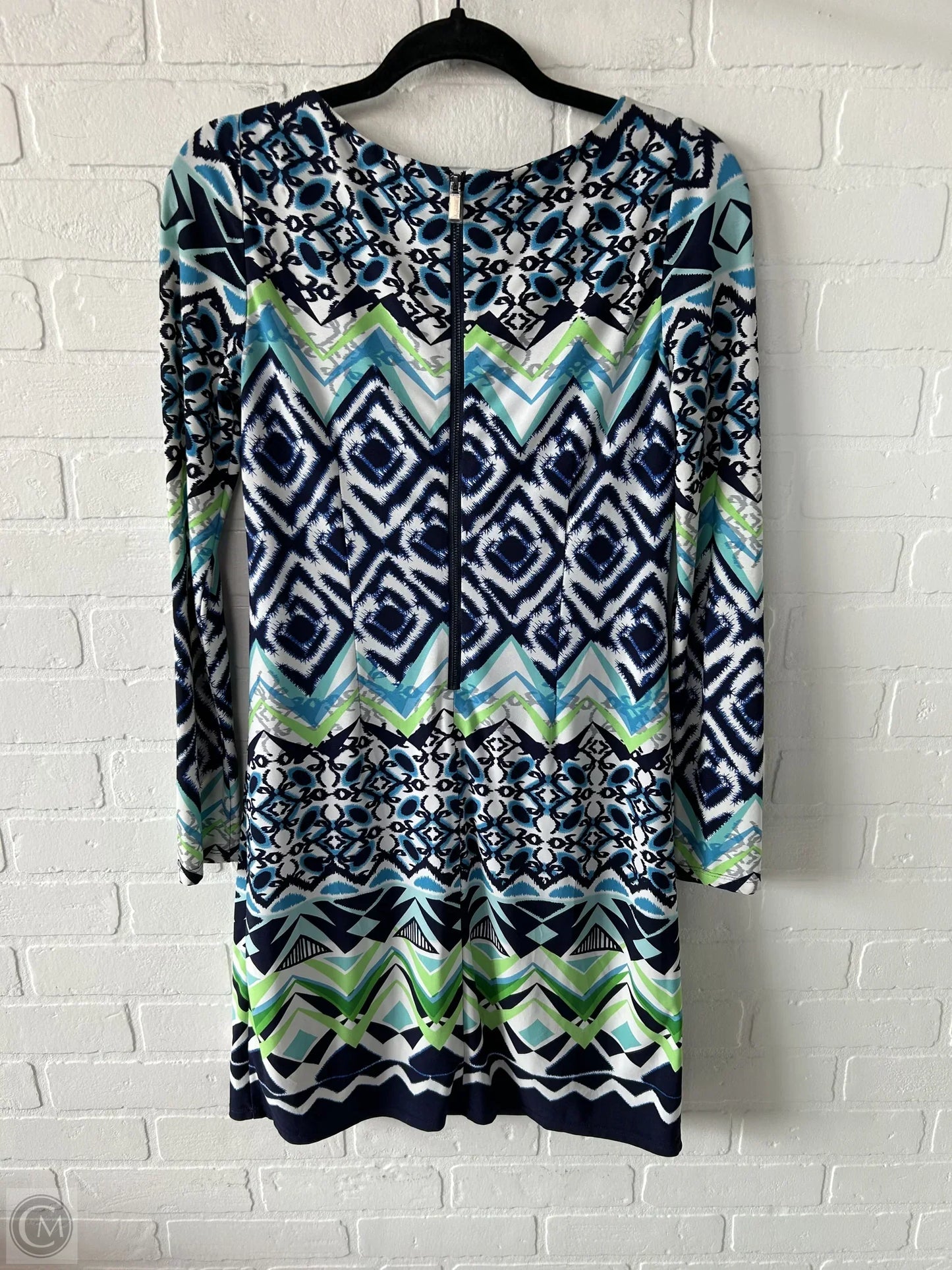 Dress Casual Short By Vince Camuto In Blue & Green, Size: Xs