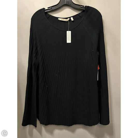 Top Long Sleeve By Soft Surroundings In Black, Size: S