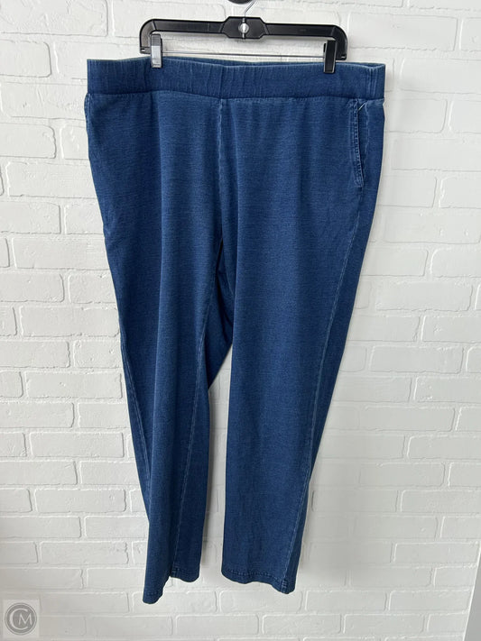 Jeans Jeggings By J. Jill In Blue Denim, Size: 20