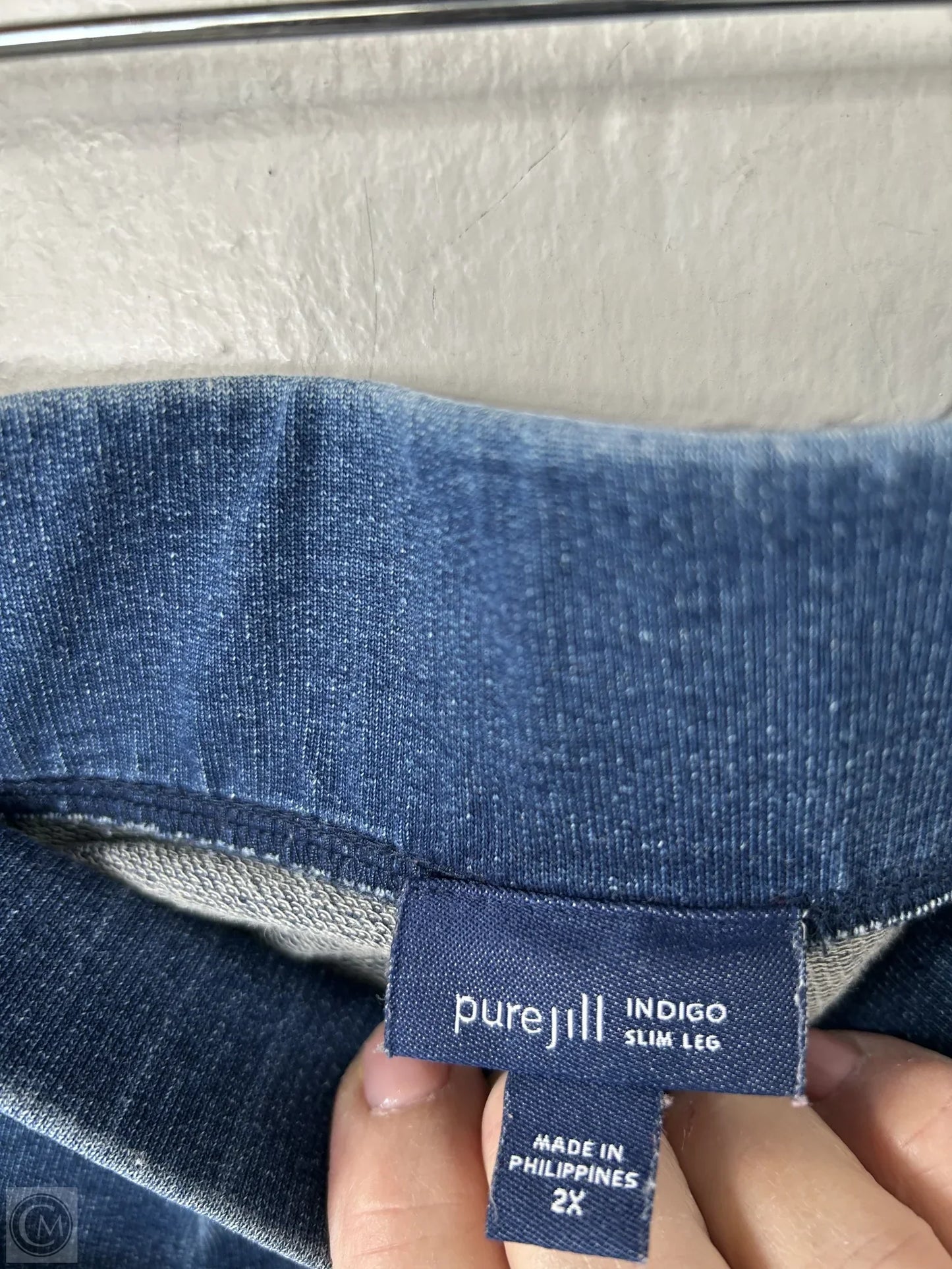 Jeans Jeggings By J. Jill In Blue Denim, Size: 20