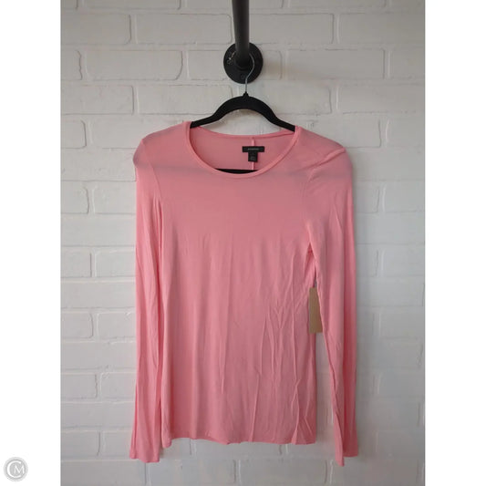 Top Long Sleeve Basic By Halogen In Pink, Size: S