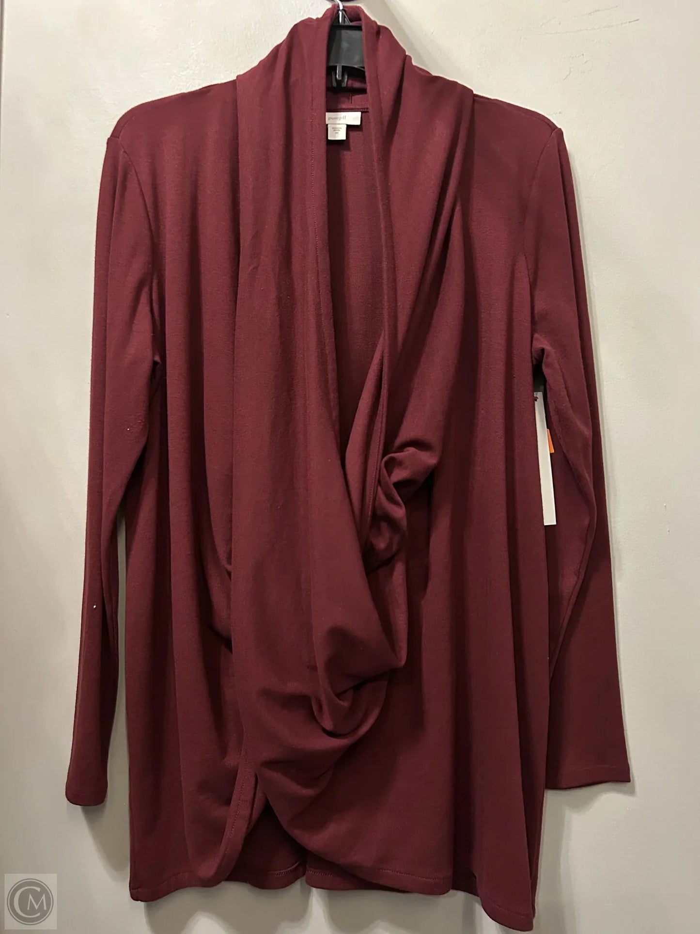 Cardigan By Pure Jill In Red, Size: M