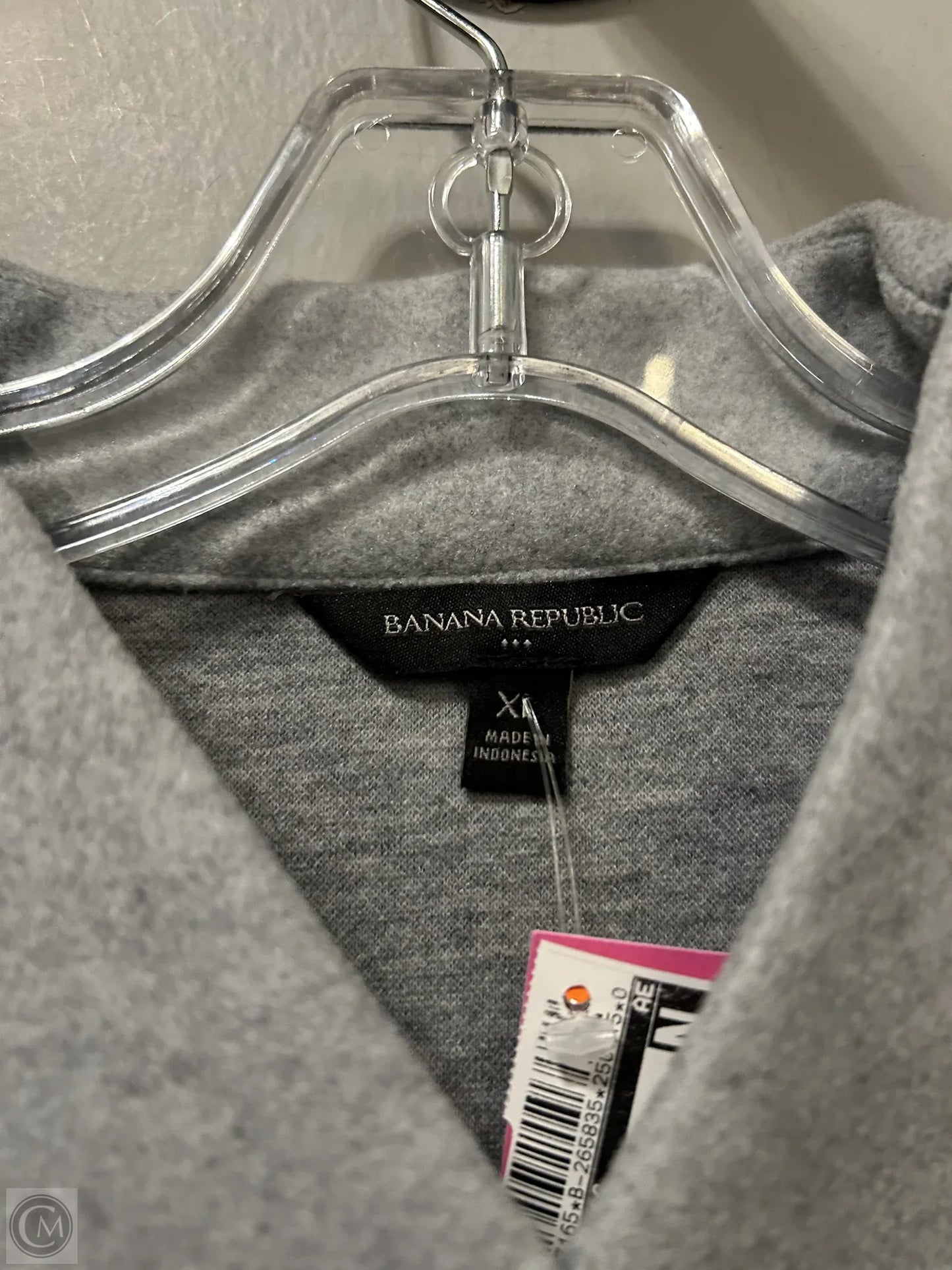 Coat Other By Banana Republic In Grey, Size: Xl