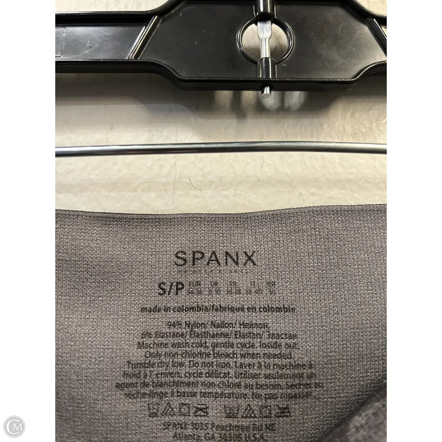 Athletic Leggings By Spanx In Camouflage Print, Size: 4