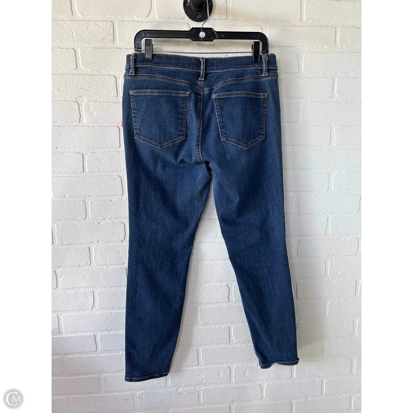 Jeans Skinny By Ann Taylor In Blue Denim, Size: 12