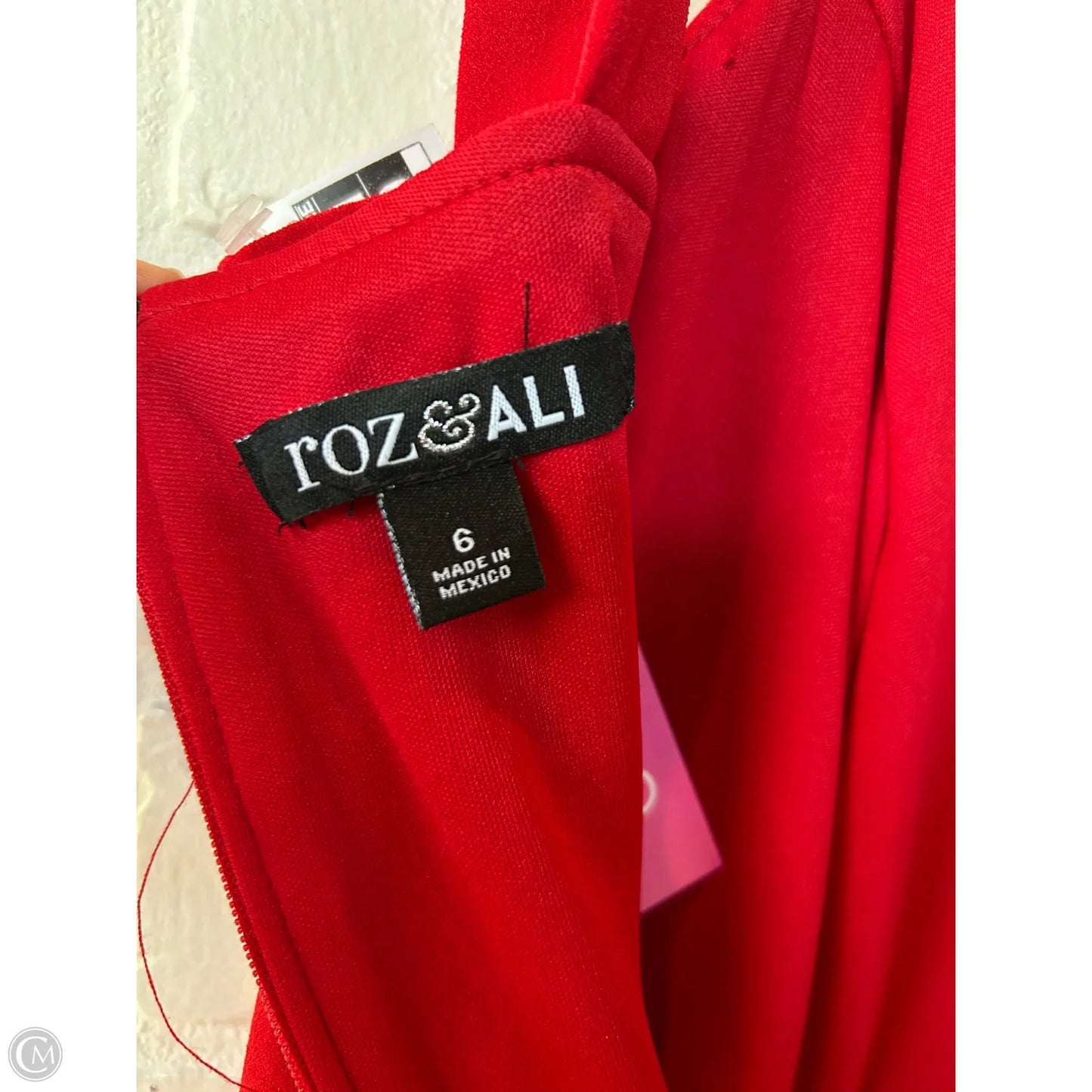 Dress Party Short By Roz And Ali In Red, Size: S