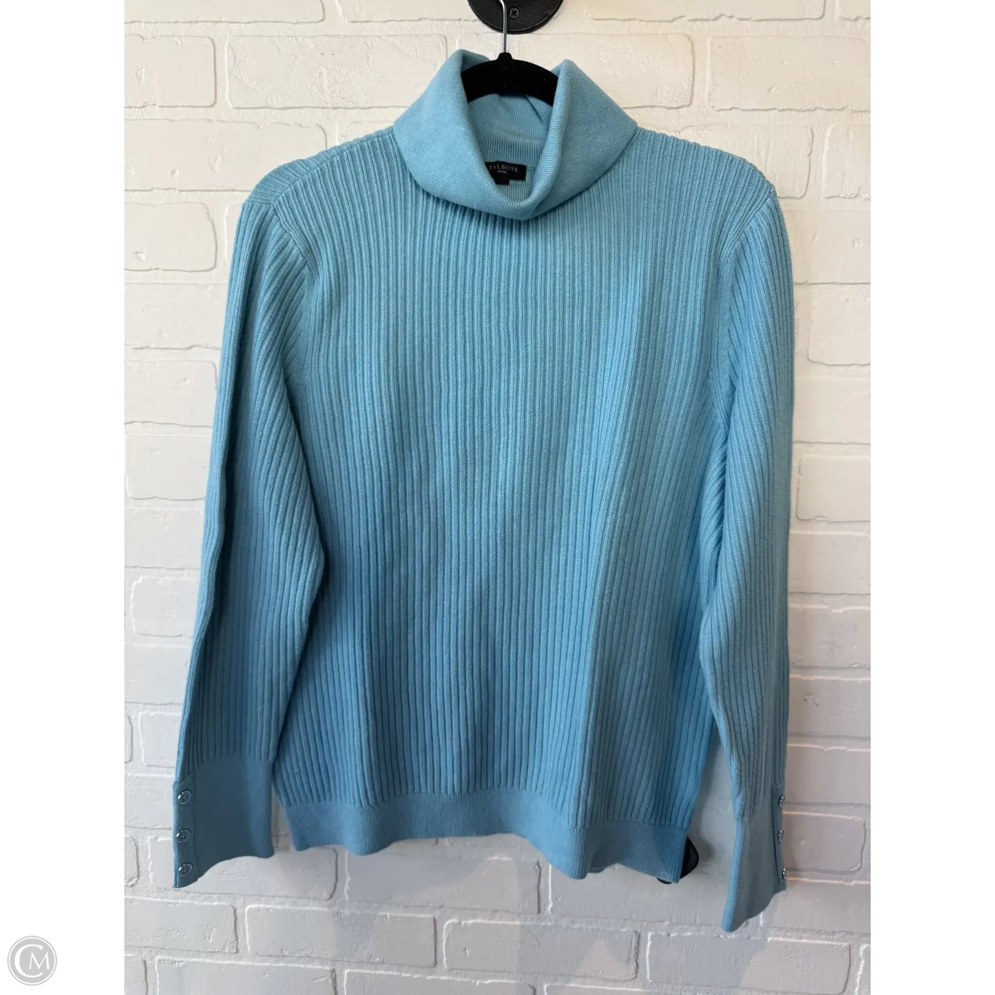Sweater By Talbots In Blue, Size: Xlp