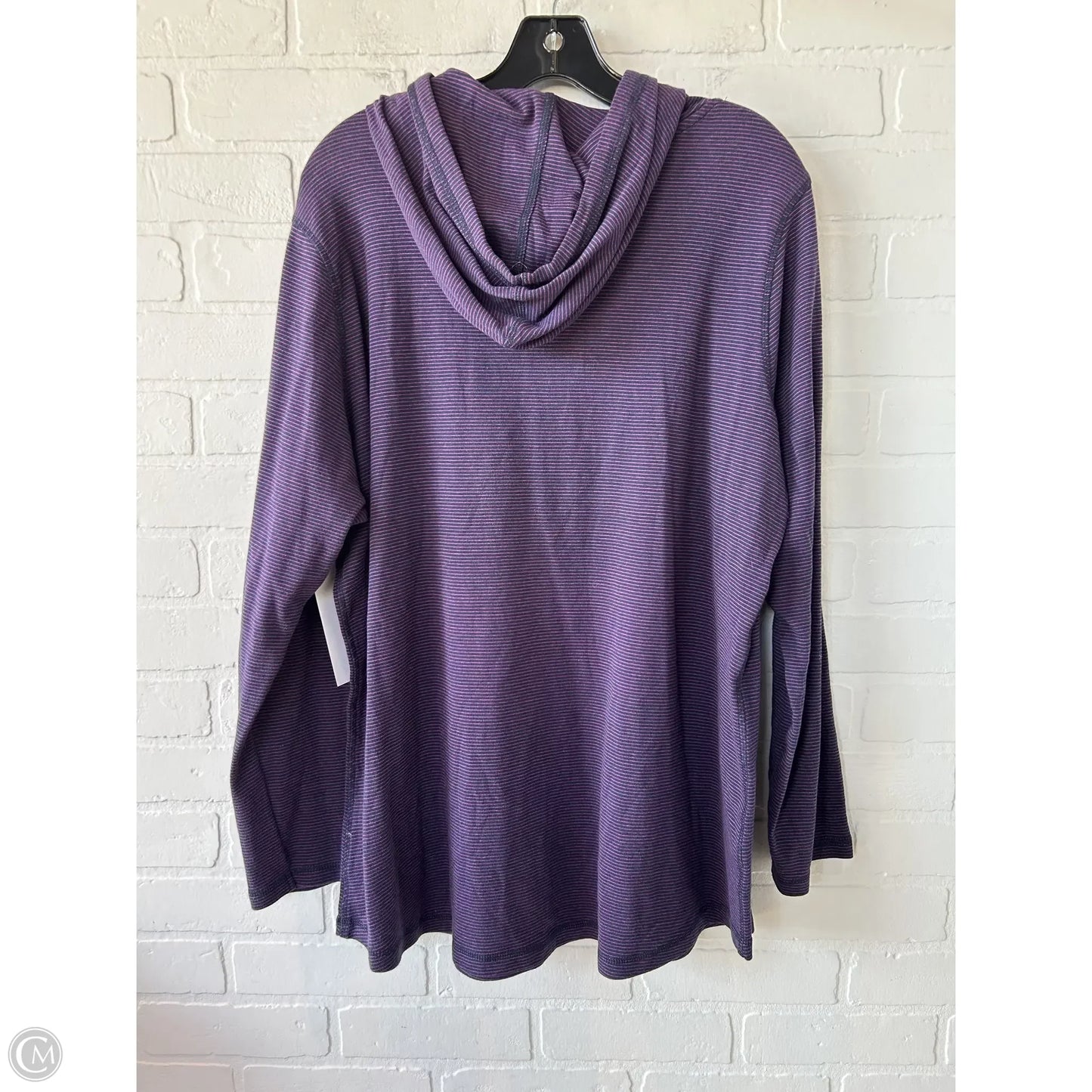 Top Long Sleeve By Eddie Bauer In Purple, Size: 2x