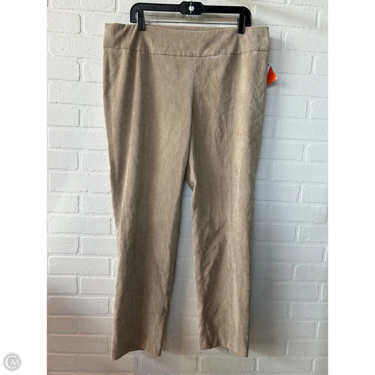 Pants Other By New Directions In Tan, Size: 14