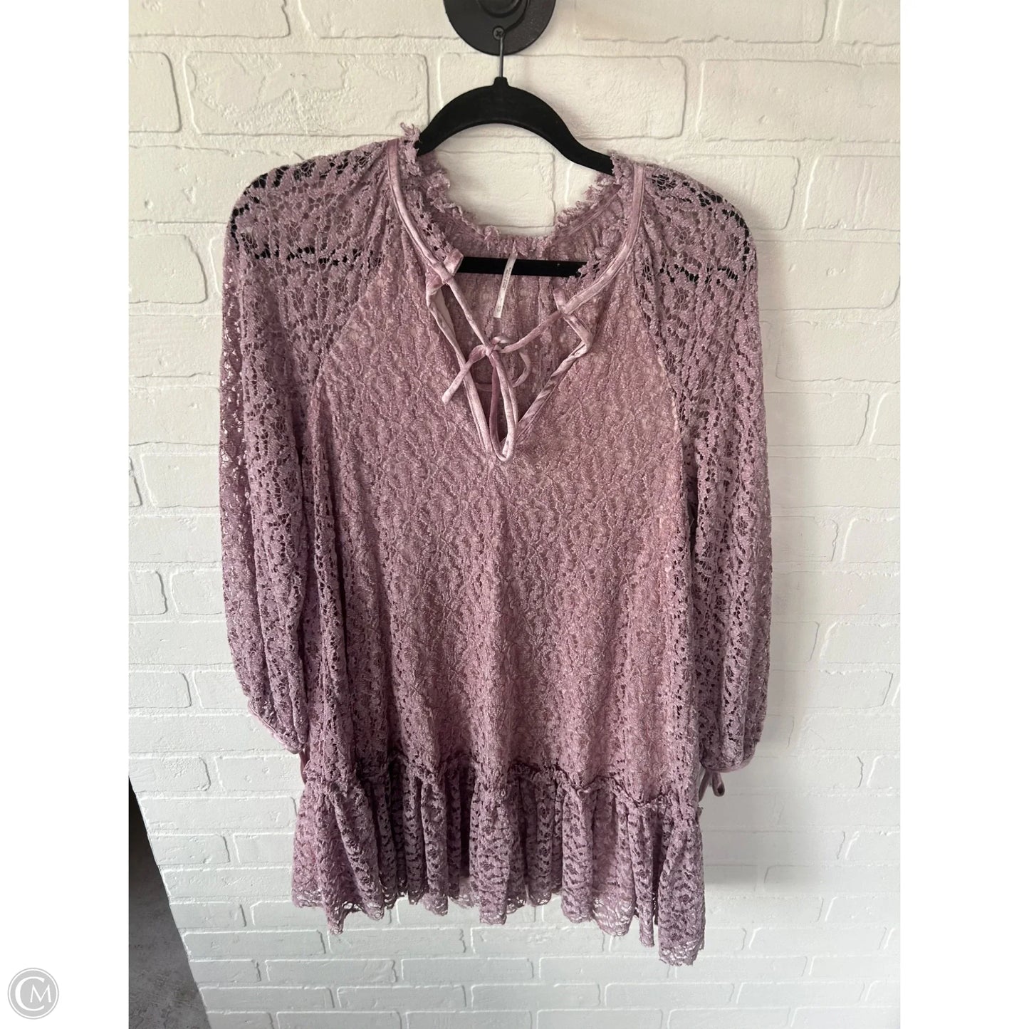 Dress Casual Short By Free People In Purple, Size: Xs