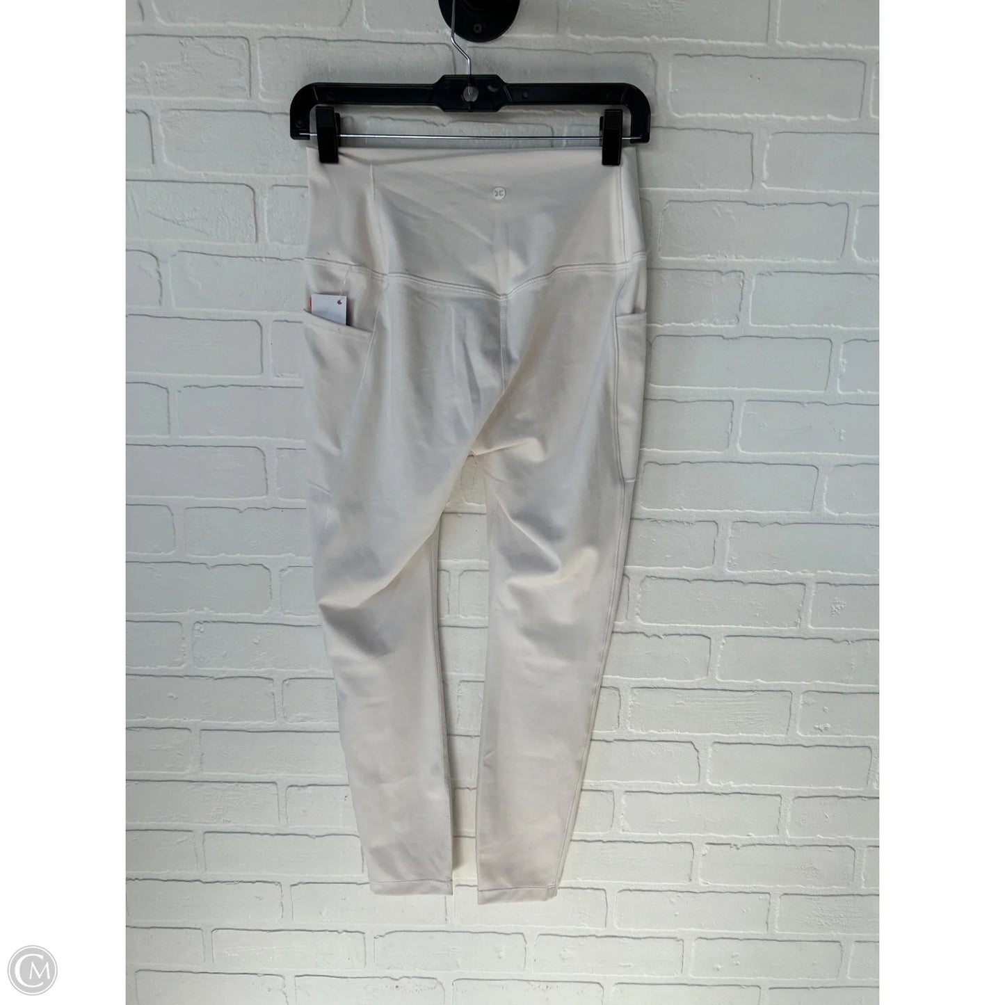 Athletic Leggings By Rbx In Cream, Size: 8