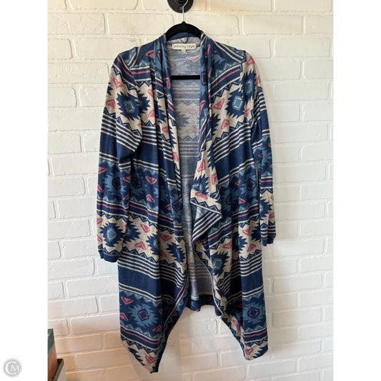 Cardigan By paisley raye In Blue & Pink, Size: L