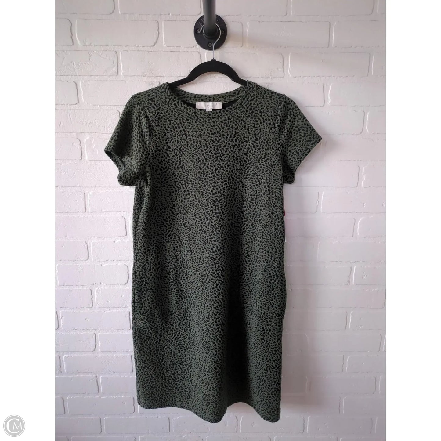 Dress Casual Short By Loft In Black & Green, Size: Xs