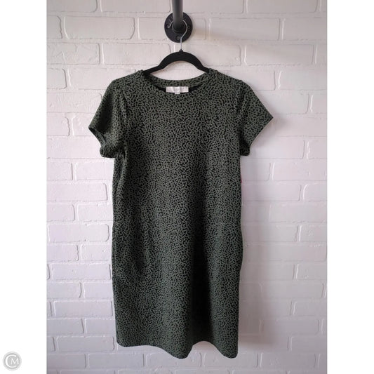 Dress Casual Short By Loft In Black & Green, Size: Xs