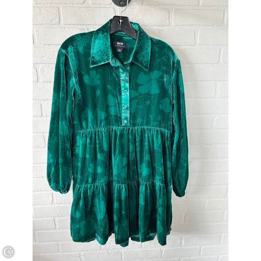 Dress Casual Short By Maeve In Green, Size: Xs