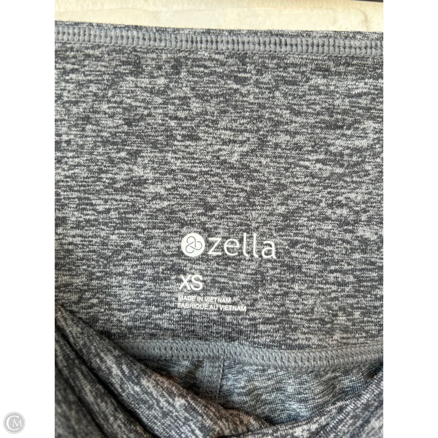 Athletic Leggings By Zella In Grey, Size: 0