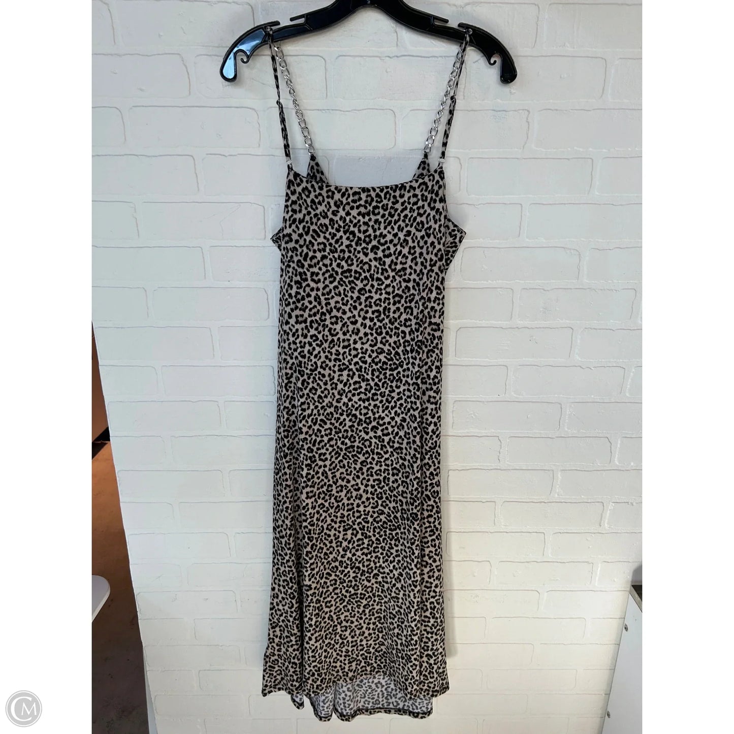 Dress Party Midi By Michael By Michael Kors In Animal Print, Size: L