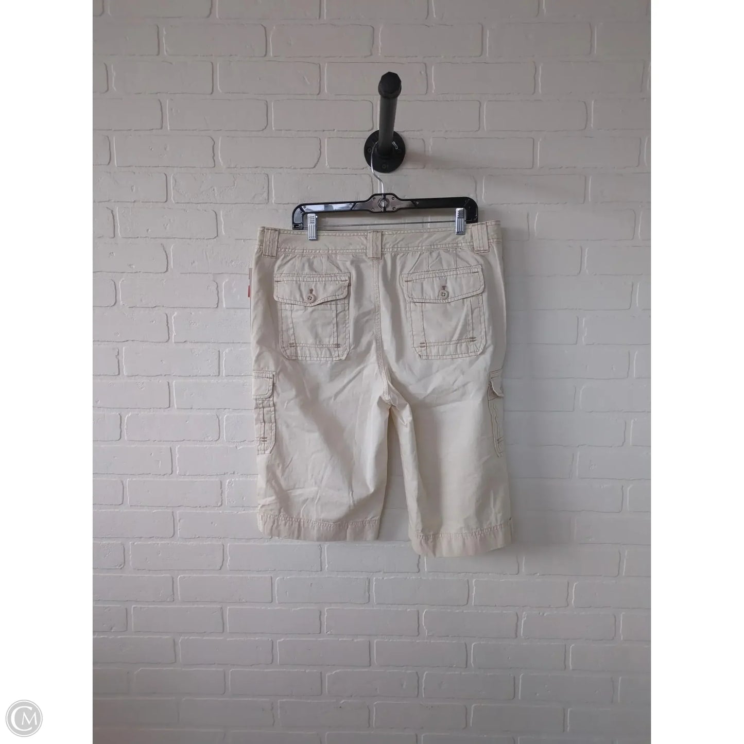 Shorts By Eddie Bauer In Cream, Size: 14l
