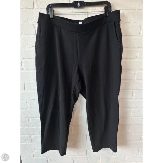 Pants Cropped By Pure Jill In Black, Size: 20