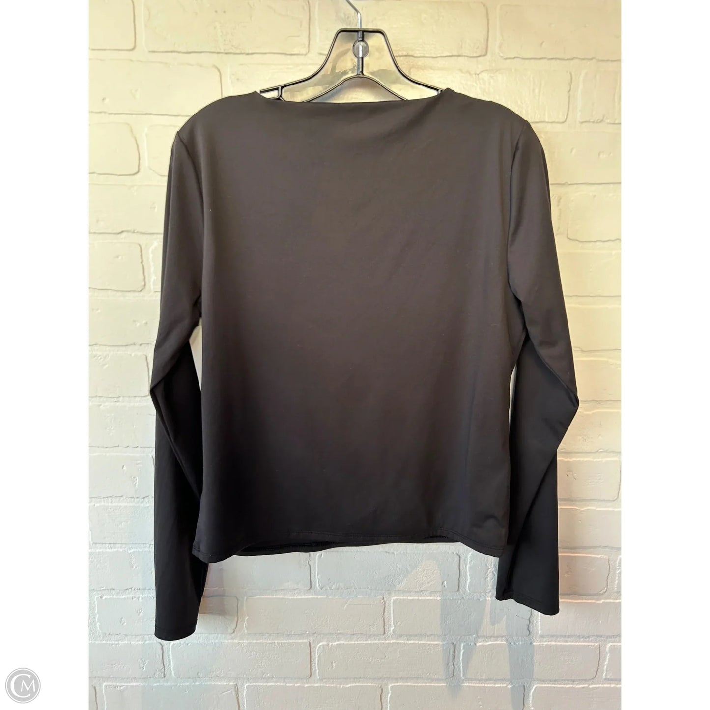 Top Long Sleeve Basic By Old Navy In Black, Size: L