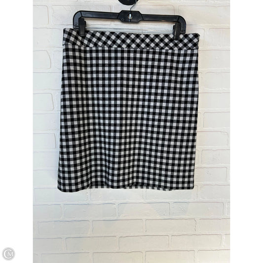 Skirt Mini & Short By Talbots In Black & White, Size: 10p