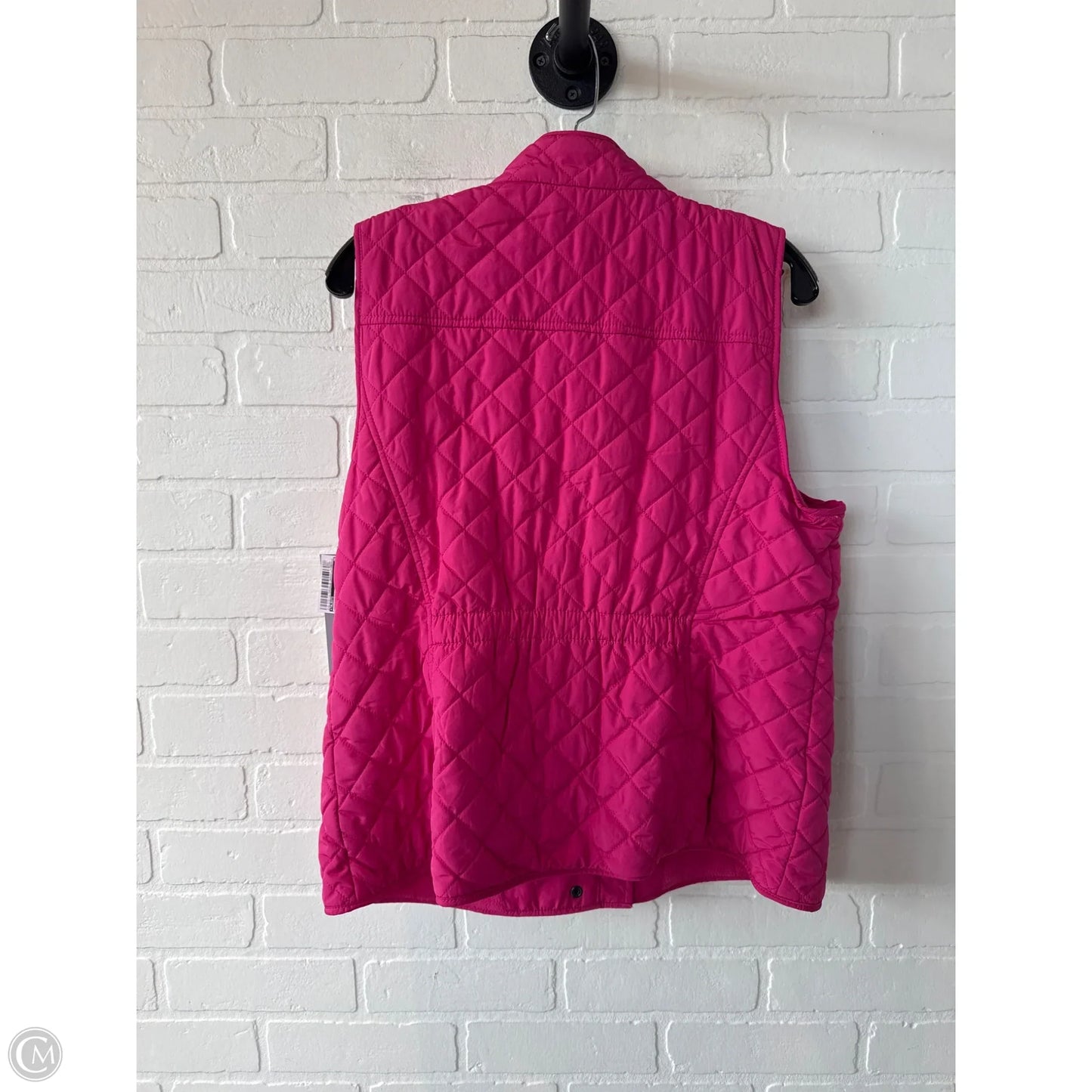 Vest Puffer & Quilted By Talbots In Pink, Size: Mp