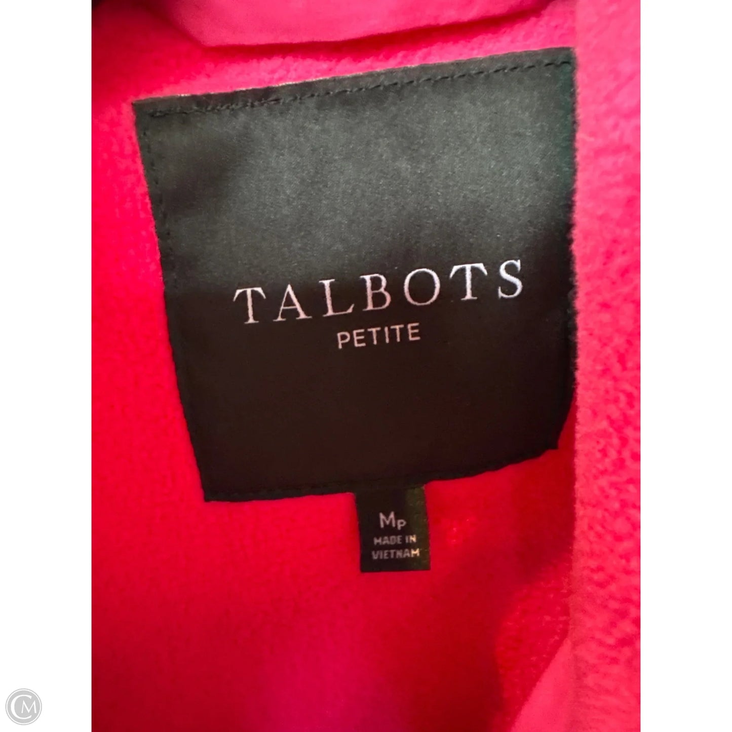 Vest Puffer & Quilted By Talbots In Pink, Size: Mp