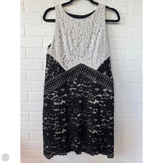 Dress Work By Vince Camuto In Black & White, Size: L