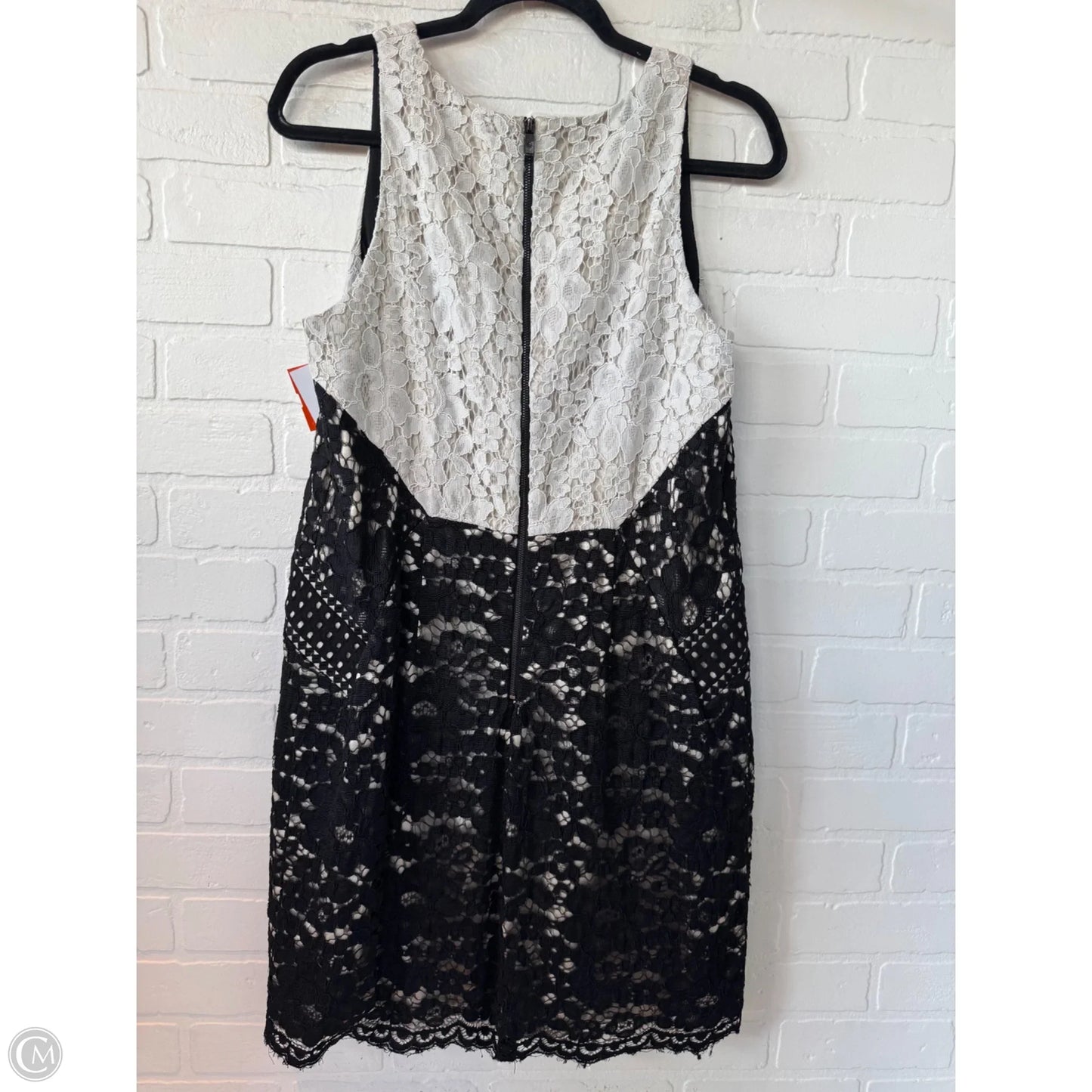 Dress Work By Vince Camuto In Black & White, Size: L