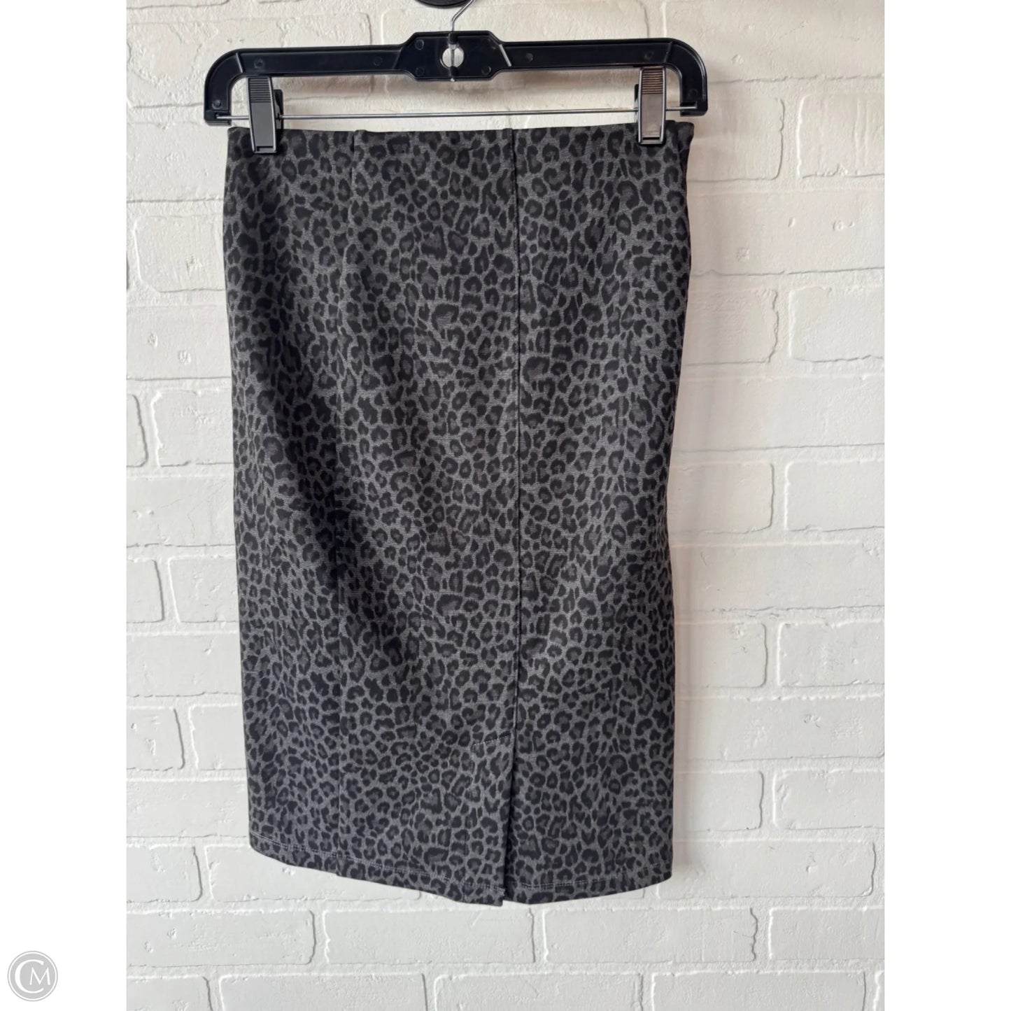 Skirt Midi By Liverpool In Grey, Size: 0