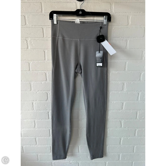 Athletic Leggings By Allbirds In Grey, Size: 4