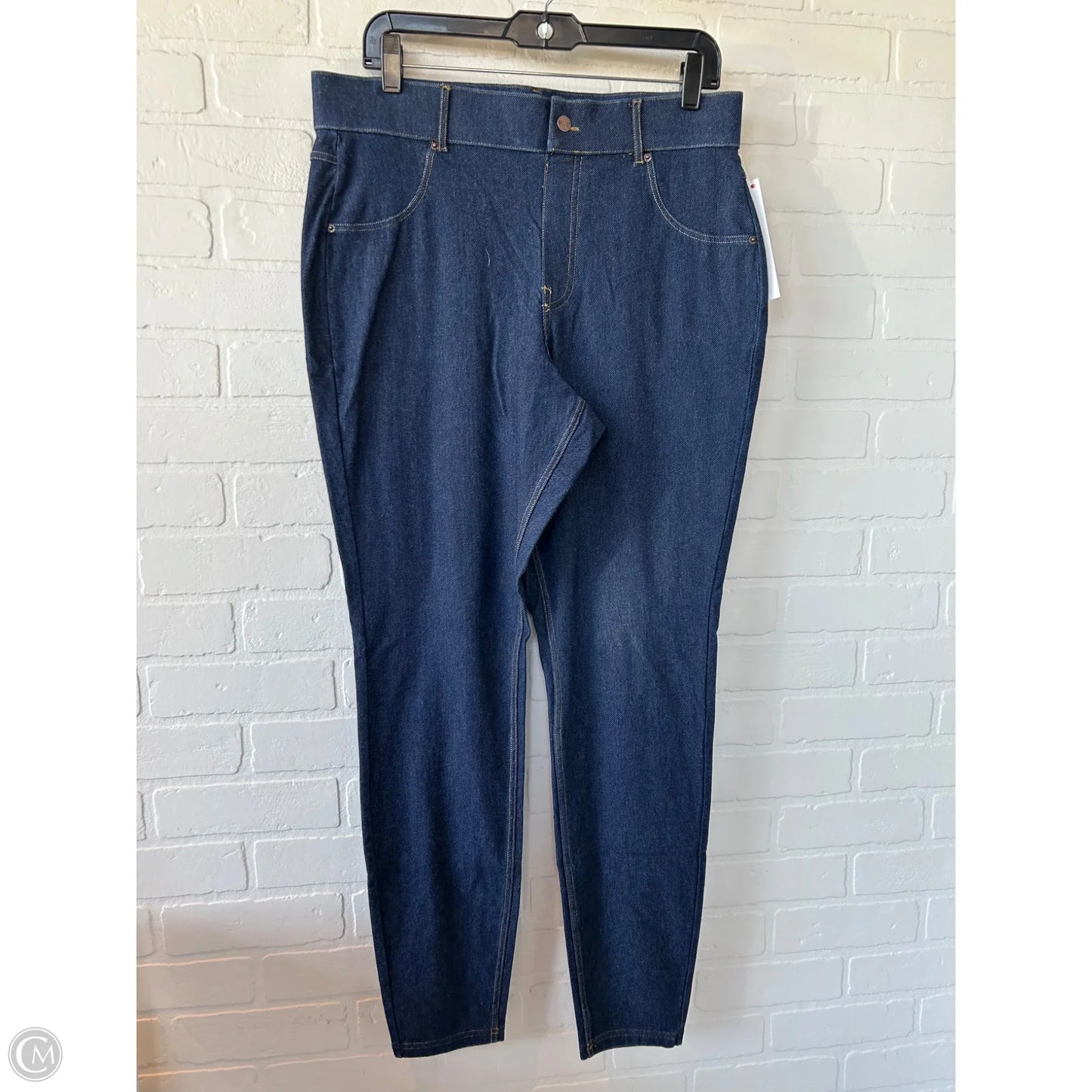 Jeans Jeggings By Hue In Blue Denim, Size: 18