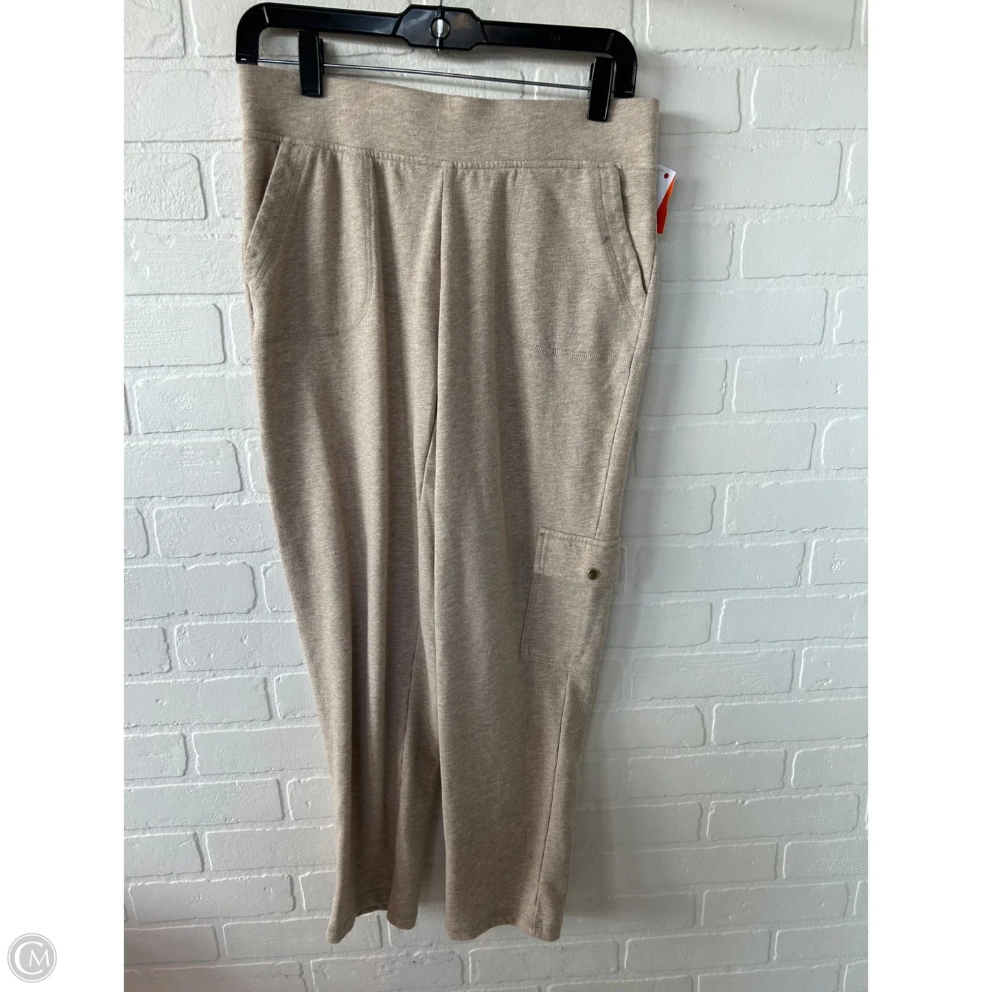 Pants Lounge By Zenergy By Chicos In Tan, Size: 4