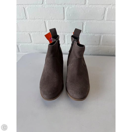 Boots Ankle Flats By Vionic In Brown, Size: 7