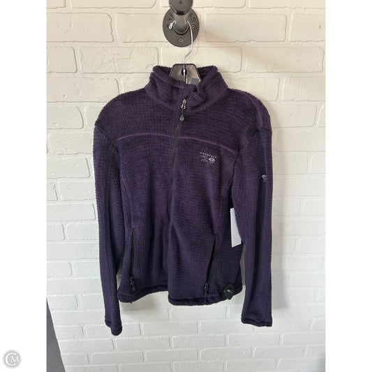 Jacket Fleece By Mountain Hardwear In Purple, Size: L
