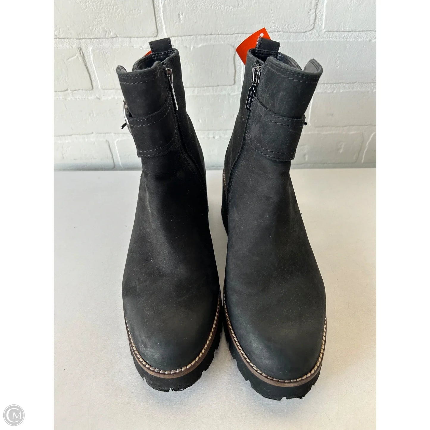 Boots Ankle Heels By Blondo In Black, Size: 9.5