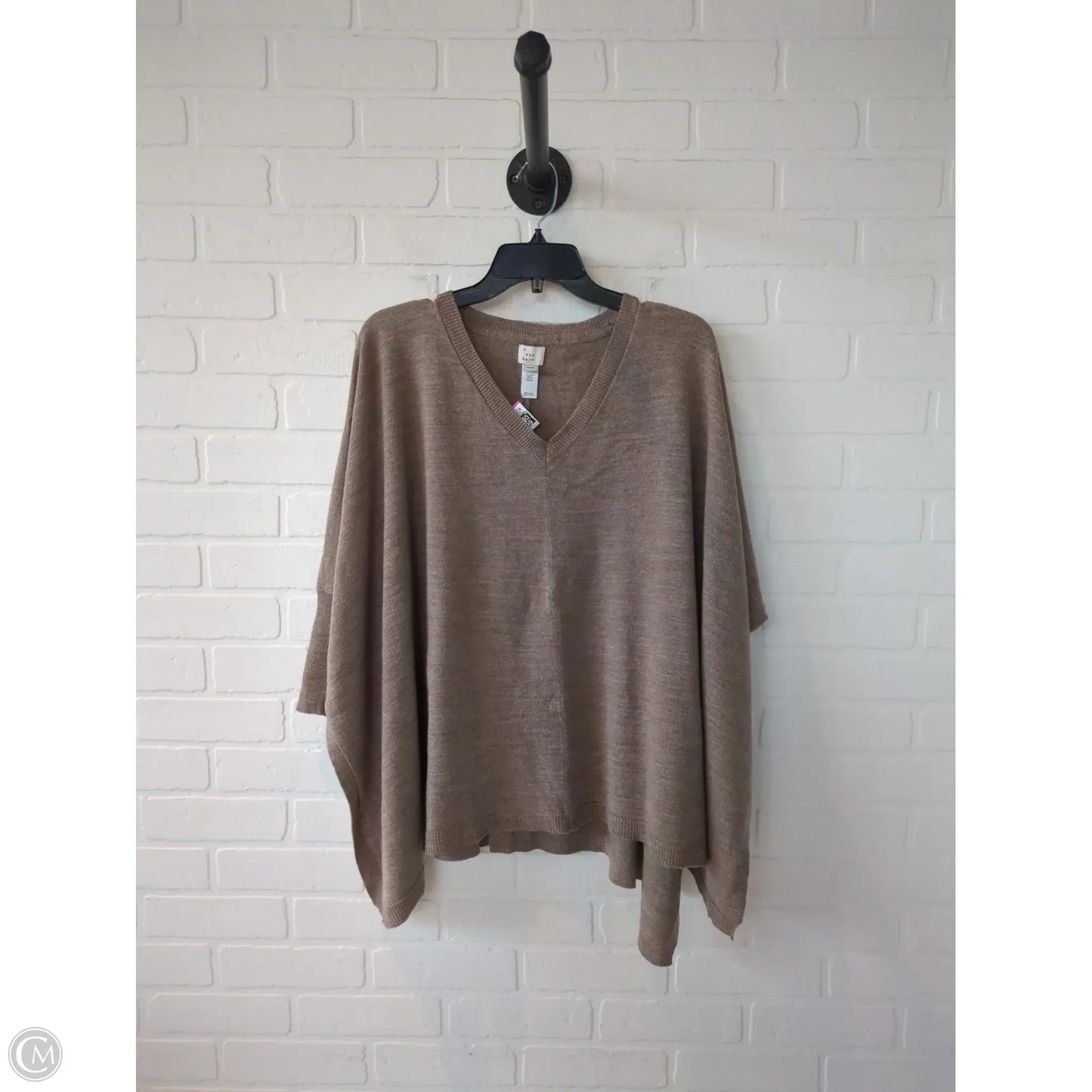 Sweater By A New Day In Tan, Size: Osfm