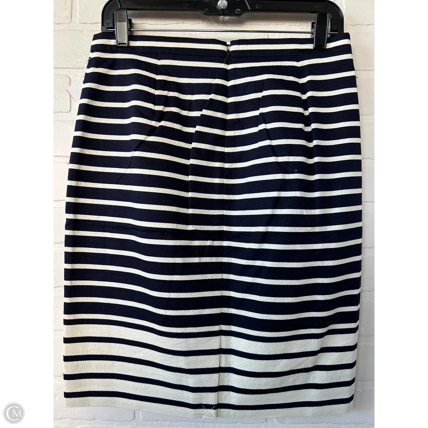 Skirt Mini & Short By J. Crew In Blue & Cream, Size: 6p