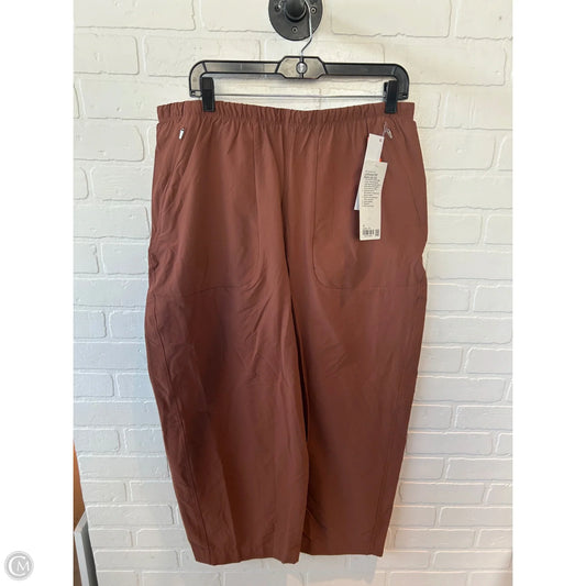 Athletic Pants By Lululemon In Brown, Size: 14