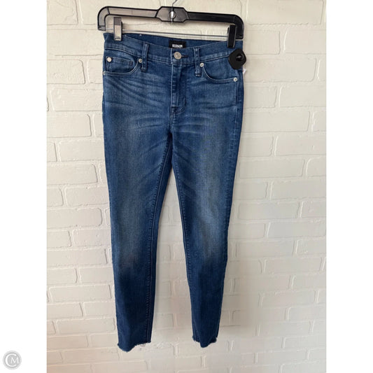 Jeans Skinny By Hudson In Blue Denim, Size: 2