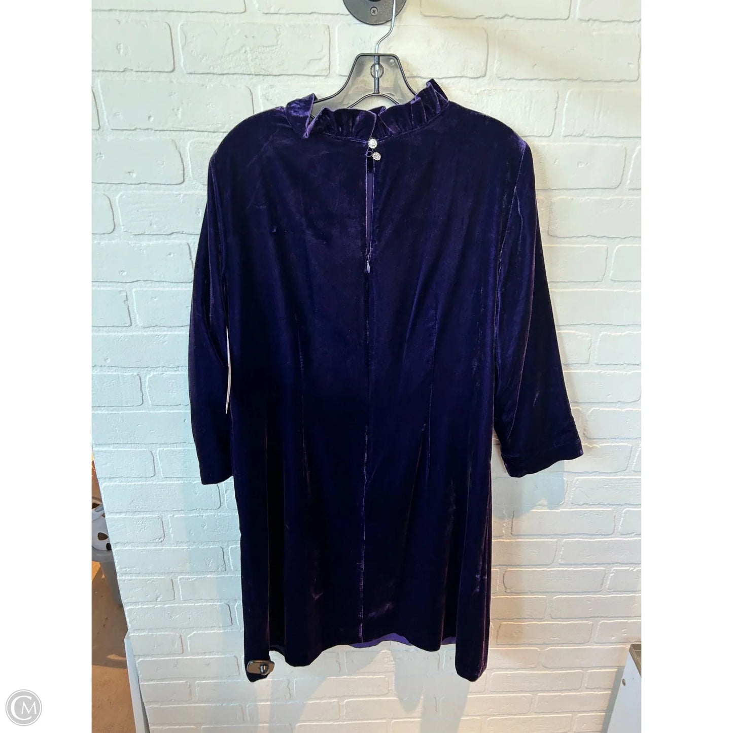 Dress Party Short By Talbots In Purple, Size: L