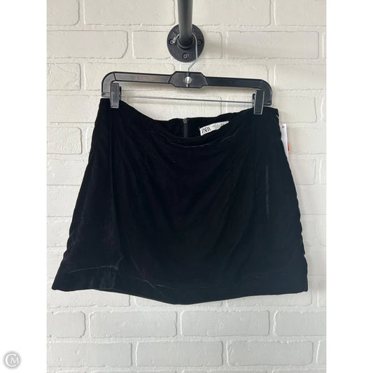 Skirt Mini & Short By Zara In Black, Size: 12