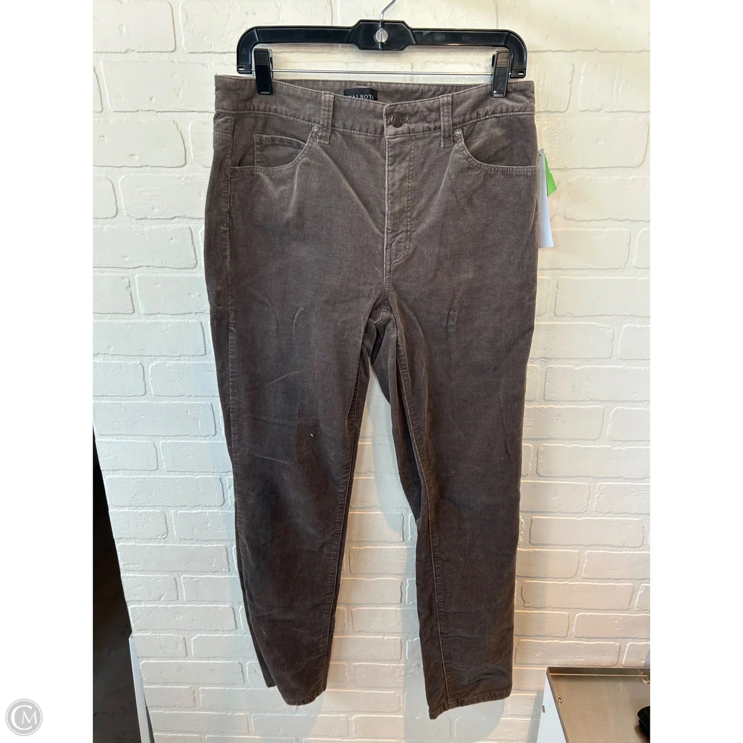 Pants Corduroy By Talbots In Grey, Size: 6