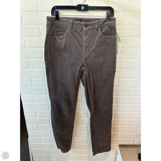 Pants Corduroy By Talbots In Grey, Size: 6
