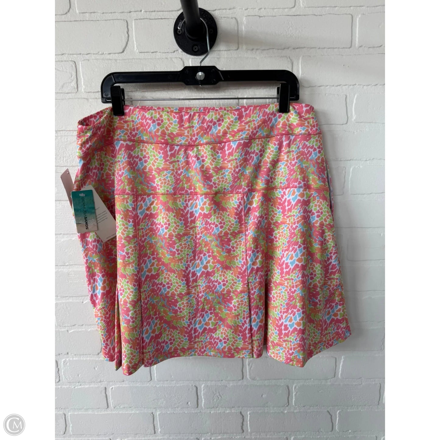 Athletic Skirt By BERMUDA SANDS In Orange & Pink, Size: 16