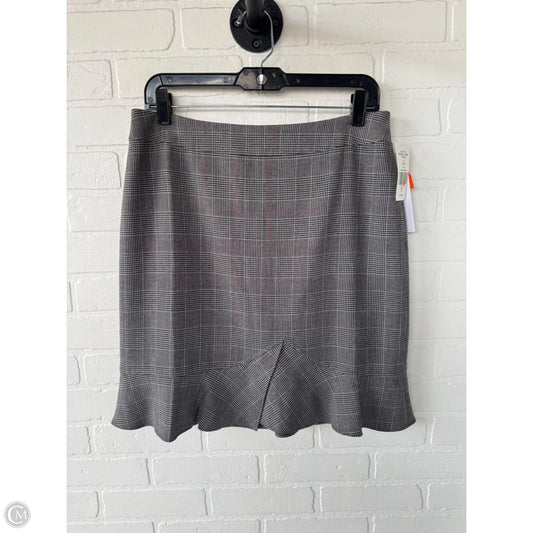 Skirt Mini & Short By Tahari By Arthur Levine In Grey, Size: 6p