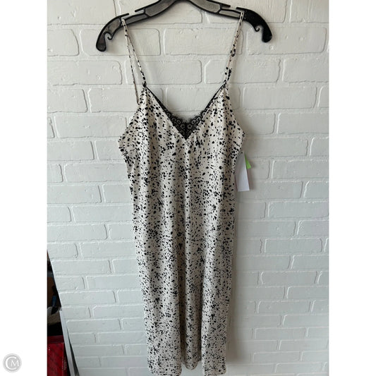 Dress Casual Midi By A New Day In Black & Cream, Size: S