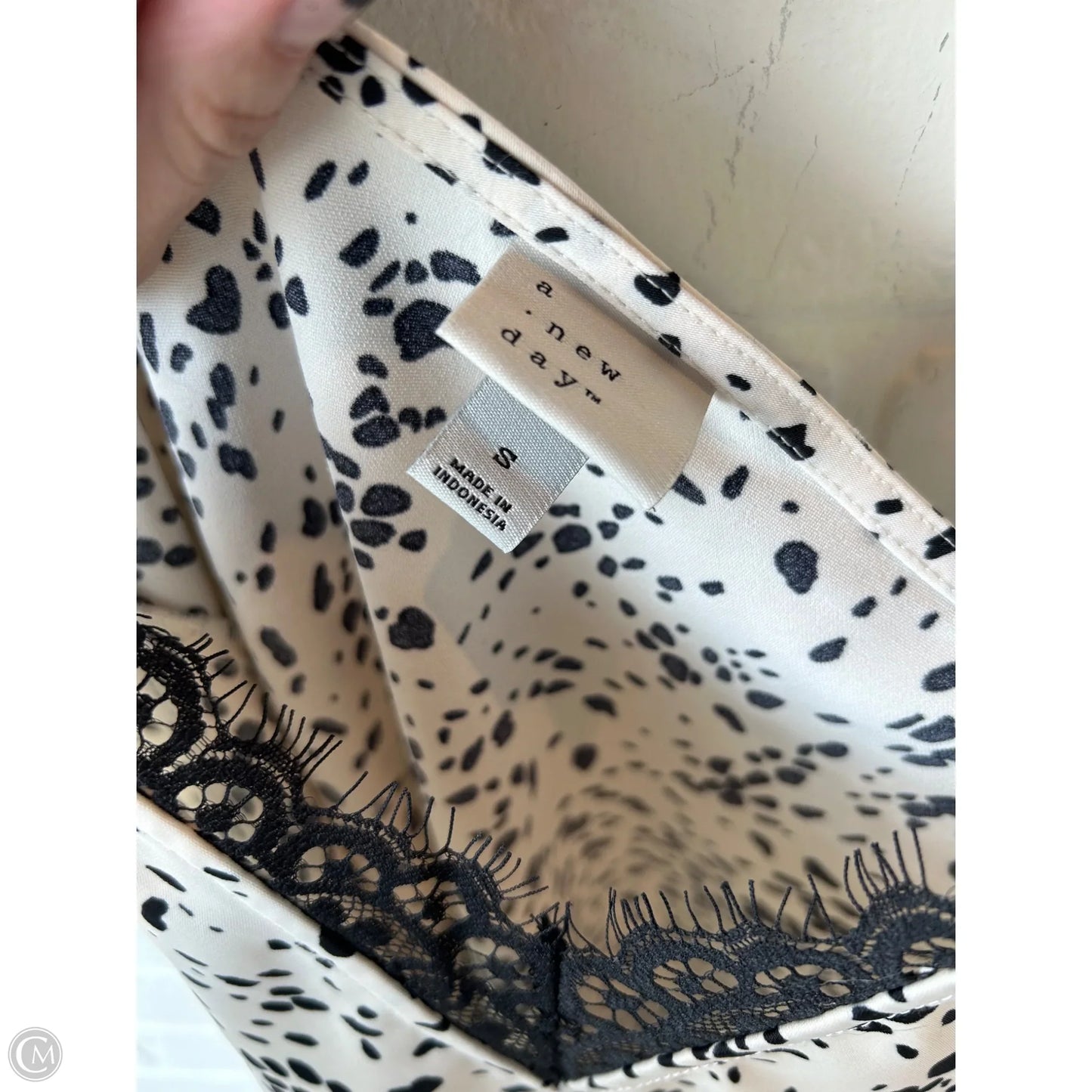 Dress Casual Midi By A New Day In Black & Cream, Size: S