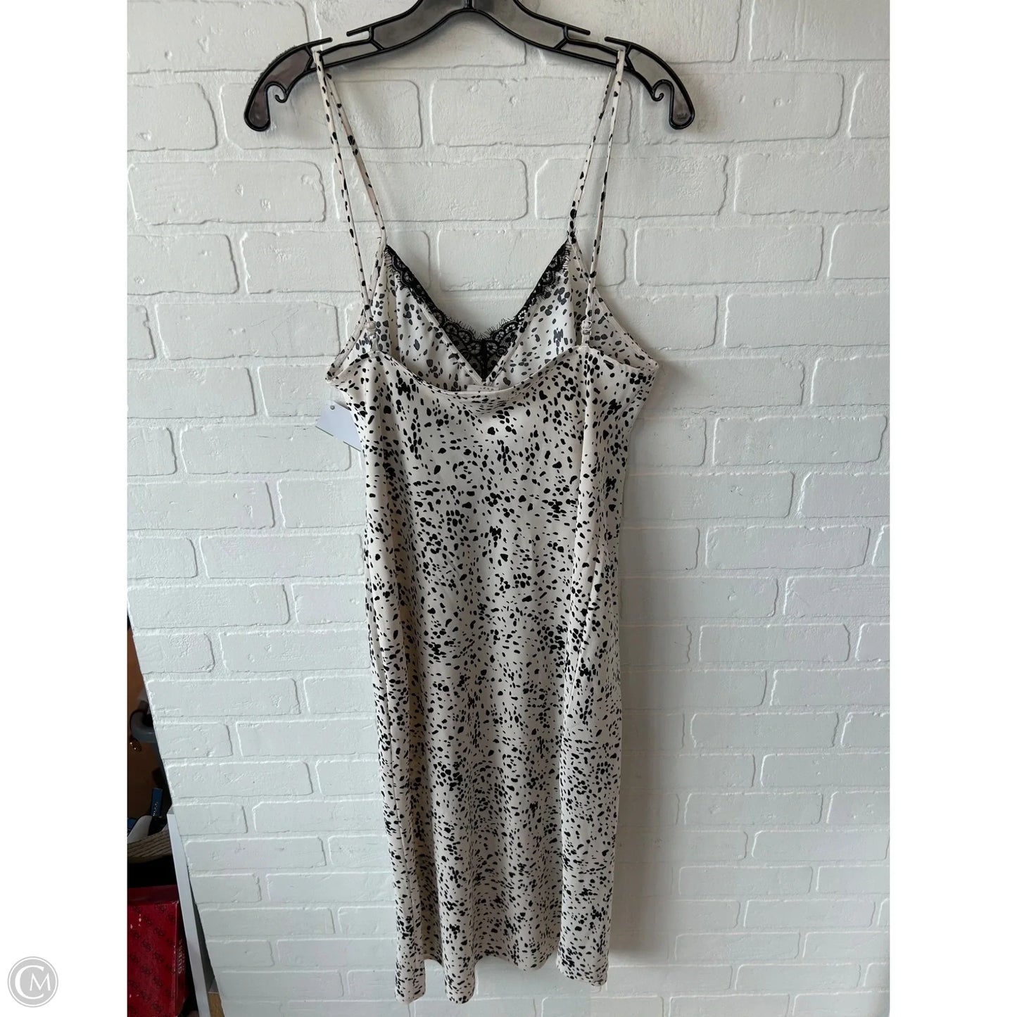 Dress Casual Midi By A New Day In Black & Cream, Size: S